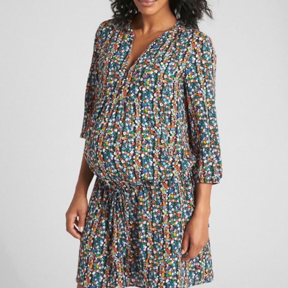 Gap maternity flowy dress size M